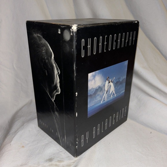 VTG AND RARE Choreography By BALANCHINE LIBRARY DANCE IN AMERICA‎ VHS BOX SET